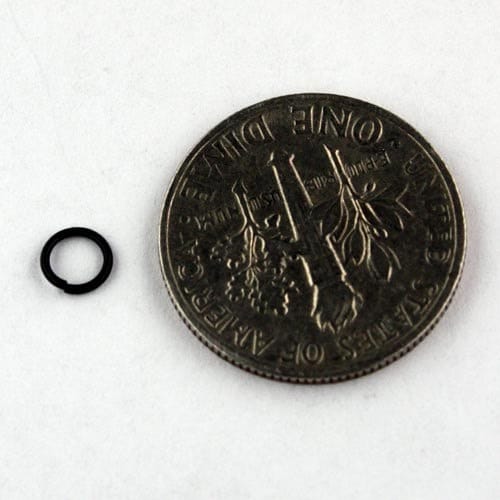 4mm Jump Rings, 20 Pcs Black Jump Rings Open 4x0.5mm 24 Gauge 24G Bulk Jumprings Jump Rings Link Connector Open Jump Rings O Ring - 5x4mm
