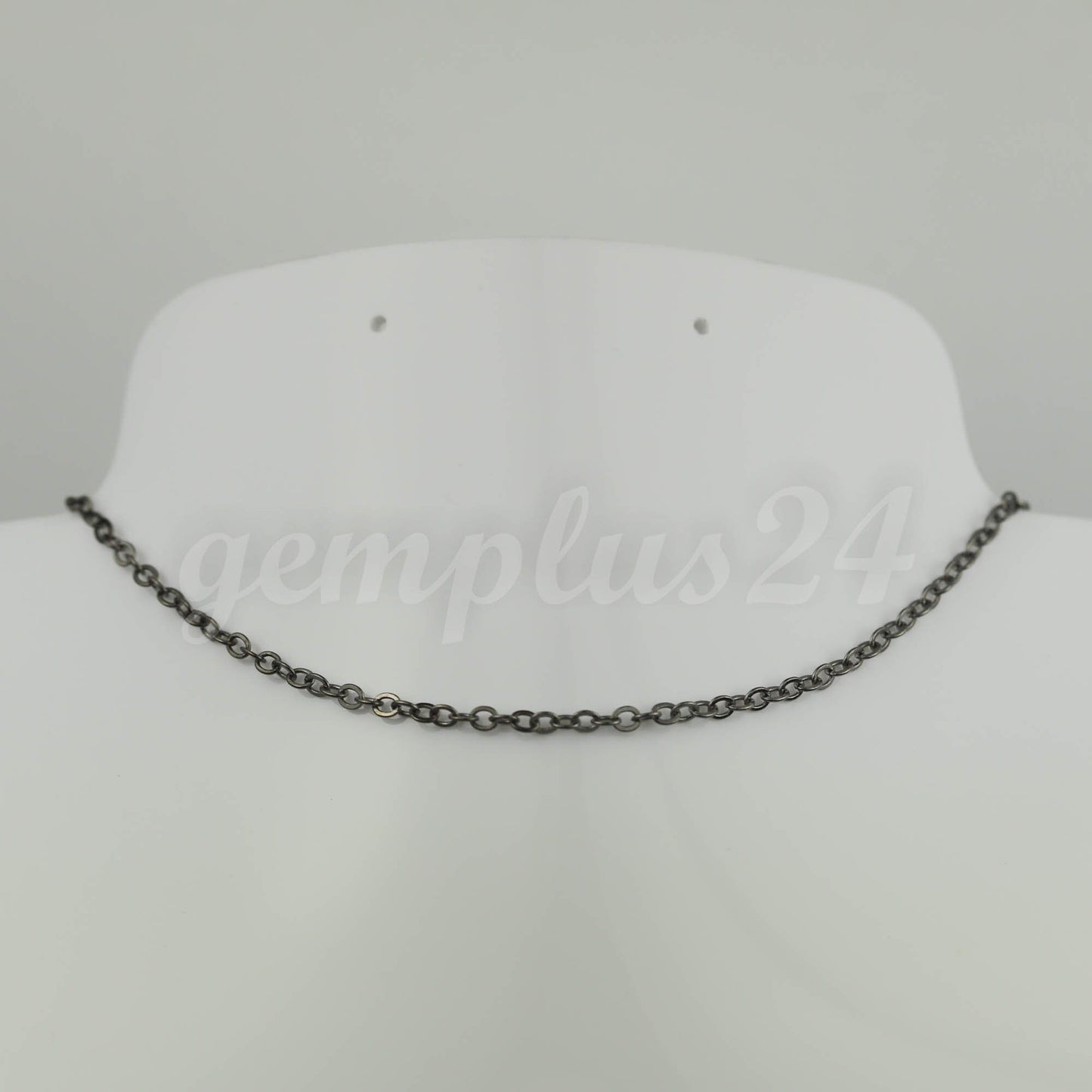 32 feet of Gunmetal Flat Cable Chain 3x3mm Solder Gunmetal Cable Chain - - 33F