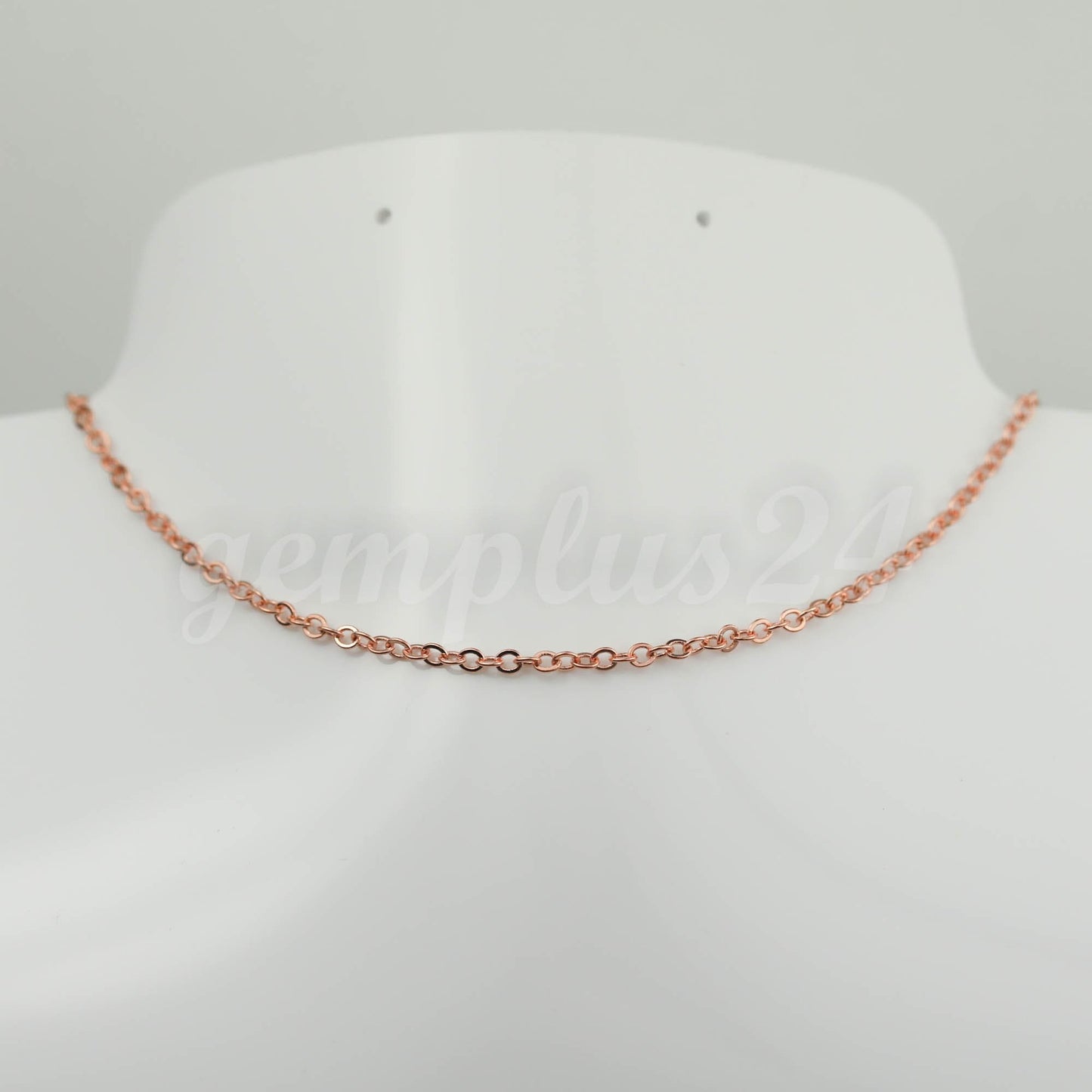 3 feet of Bright Copper Plated Flat Cable Chain 3x3mm Solder Cable Chain - - 33F