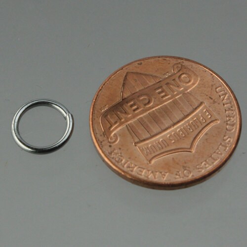 Jump RINGS 50 pcs of STAINLESS Steel Jump Rings Link Surgical Jumprings 8mm 18G Necklace Bracelet Wholesale Jump Rings 10x8ST