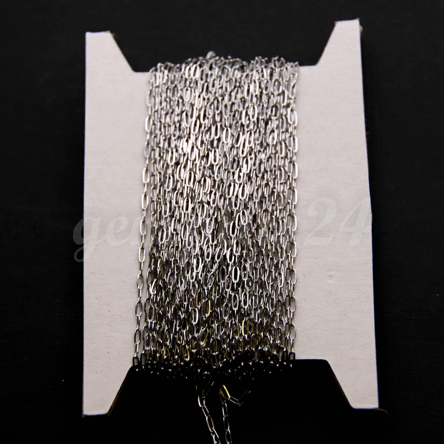 Stainless Steel RECTANGLE Fashion Flat chain, 3/10/30/50/100 feet of Surgical Stainless Steel SOLDERED Sturdy - 1.5x3.5mm Link - STREC1535