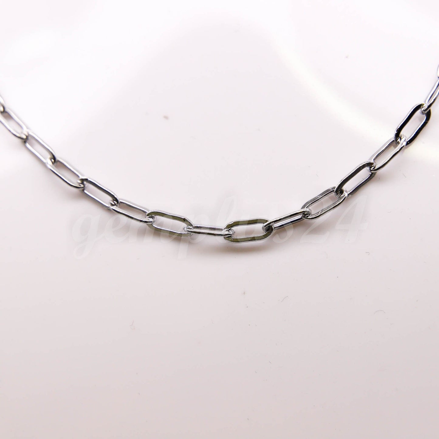 Stainless Steel RECTANGLE Fashion Flat Chunky chain, 3/10/30/50/100 feet of Surgical SOLDERED Sturdy - 3.3x7.2mm Link - STREC3372