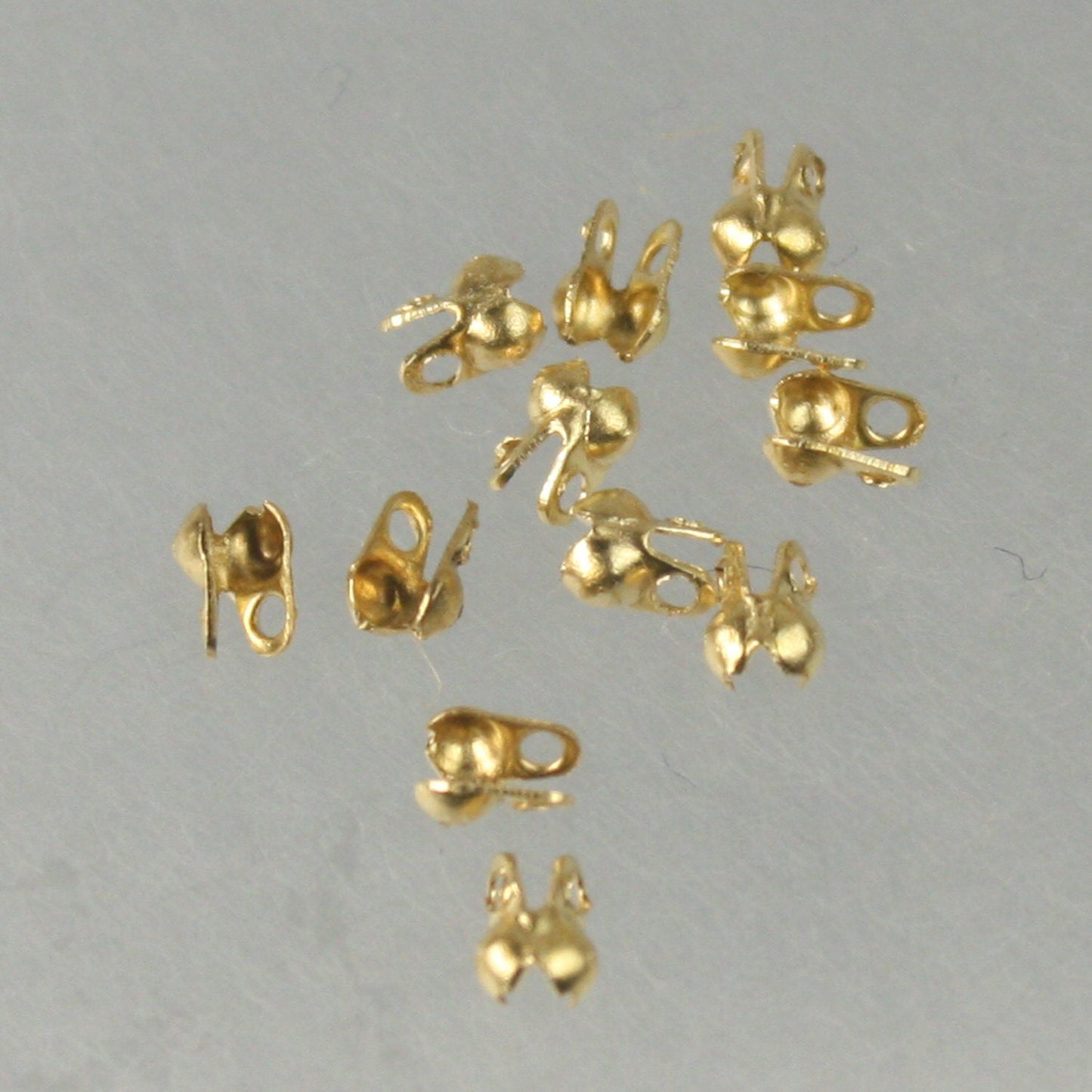 raw Brass Ball Chain Bulk, 10 ft. spool of FACET micro ball chain - 1.2mm ball w/ FREE 10 connectors (crimp) - 12DC