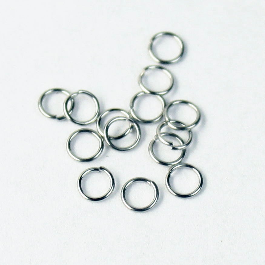 Jump RINGS 100 pcs of STAINLESS Steel Jump Rings Link Surgical Jumprings 3mm 26G Necklace Bracelet Wholesale Jump Rings Bulk Jumprings