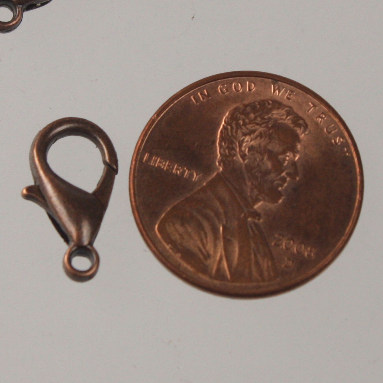 NEW New 25 pcs of Antique Copper BIG Large lobster claw clasp - 14x8mm- LOB14