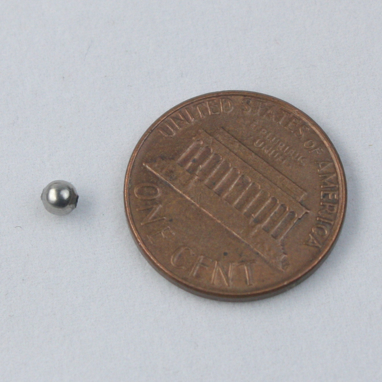 NEW New 100 pcs of Stainless Steel Round Spacer Beads - 3mm