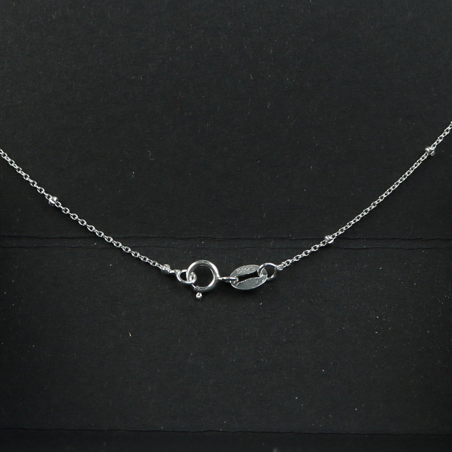925 Sterling Silver Necklace Chain Bulk - 18 inch - Satellite Necklace 925 Silver Cable Chain - Ready to Wear Bulk Wholesale