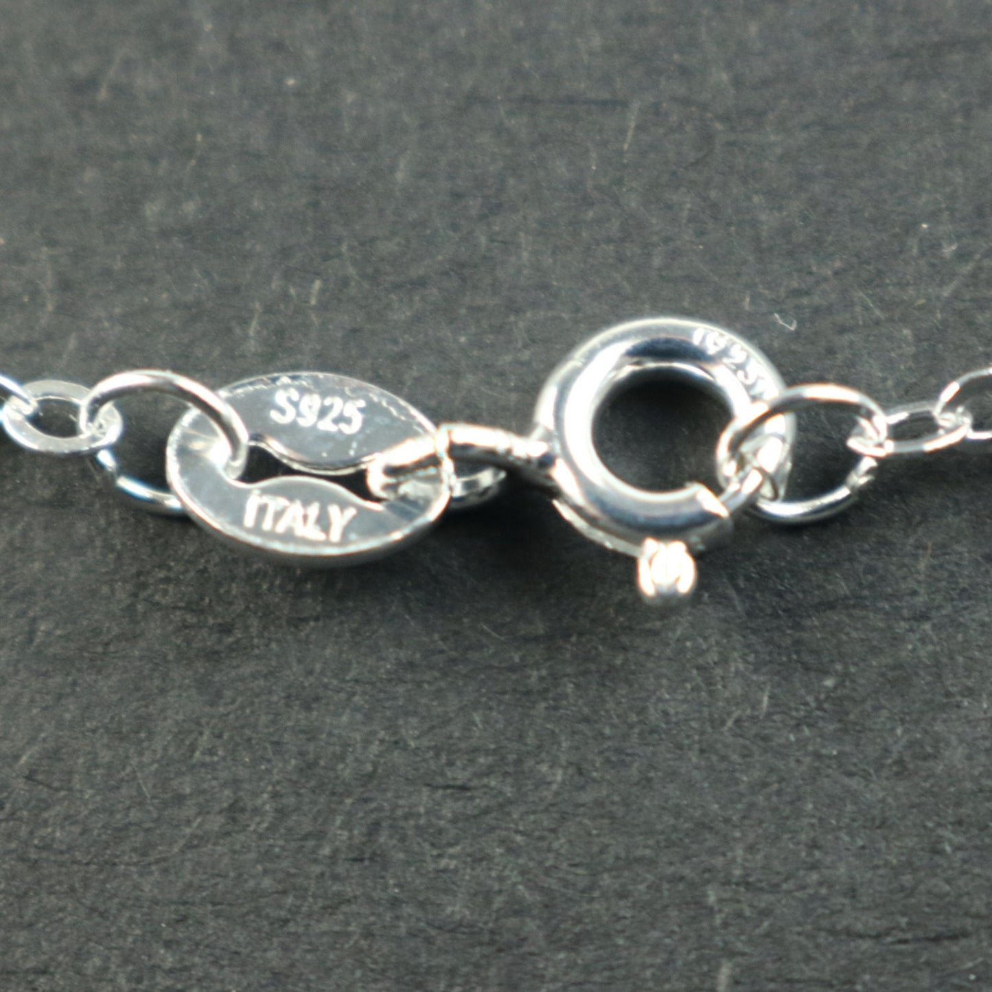 925 Sterling Silver Necklace Chain - 18 inch - Figure 8 Necklace 925 Silver Cable Chain - Ready to Wear Bulk Wholesale - made in ITALY