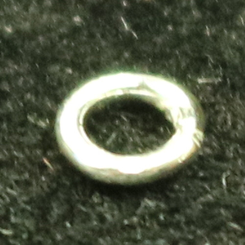 20 Silver CLOSED Jump Rings - 4mm 20Gauge 20G 0.8mm - Sterling Silver Closed Jumprings