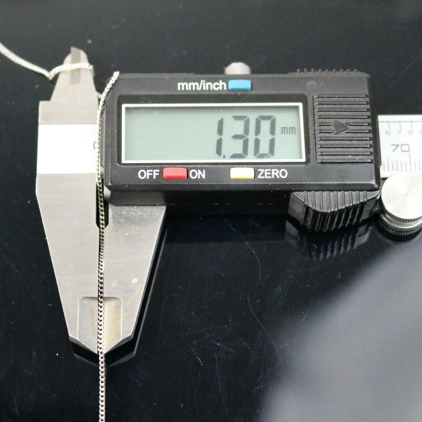 10 ft Reel Raw Brass (Copper Color) FACET Diamond Cut Tiny curb chain - 1.3mm Soldered link - FREE adequate Jump ring (10 pcs) - 1.3F