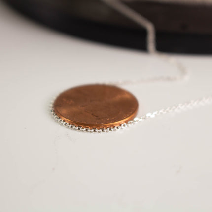 925 Sterling Silver Tiny Flat Cable Chain: 1.0x1.45mm