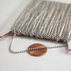 Antique Silver / 3 Feet