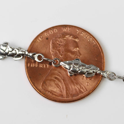 Stainless Steel Handmade Custom Chain - 4.6x13mm 1.8mm thickness FISH Link Chain, 12/36/120 inch - Necklace Bracelet Soldered Link