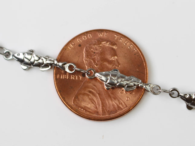 Stainless Steel Handmade Custom Chain - 4.6x13mm 1.8mm thickness FISH Link Chain, 12/36/120 inch - Necklace Bracelet Soldered Link