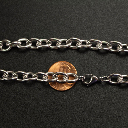 Stainless Steel Premade Finished Necklaces, Multiple Styles
