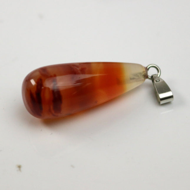 1, 5, 10pcs Water DROP water Charm Pendant - 11x26mm 7/16x1inch - Agate Gemstone Crystal Pendant U-Pick