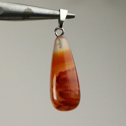 1, 5, 10pcs Water DROP water Charm Pendant - 11x26mm 7/16x1inch - Agate Gemstone Crystal Pendant U-Pick