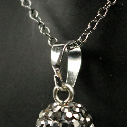 1, 5, 10pcs POINT Charm Point Pendant with 20 inch Matching Necklace, 38x8.5 mm - Brecciated Jasper, Cubic Zirconia & Gunmetal Edging