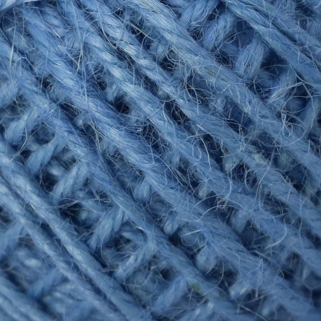 50 Yds - Light Blue Twisted Jute Twine - 2mm 2 Ply Premium Twine - Craft Bulk String Rope Cording - Gift Wrap, Packaging -4