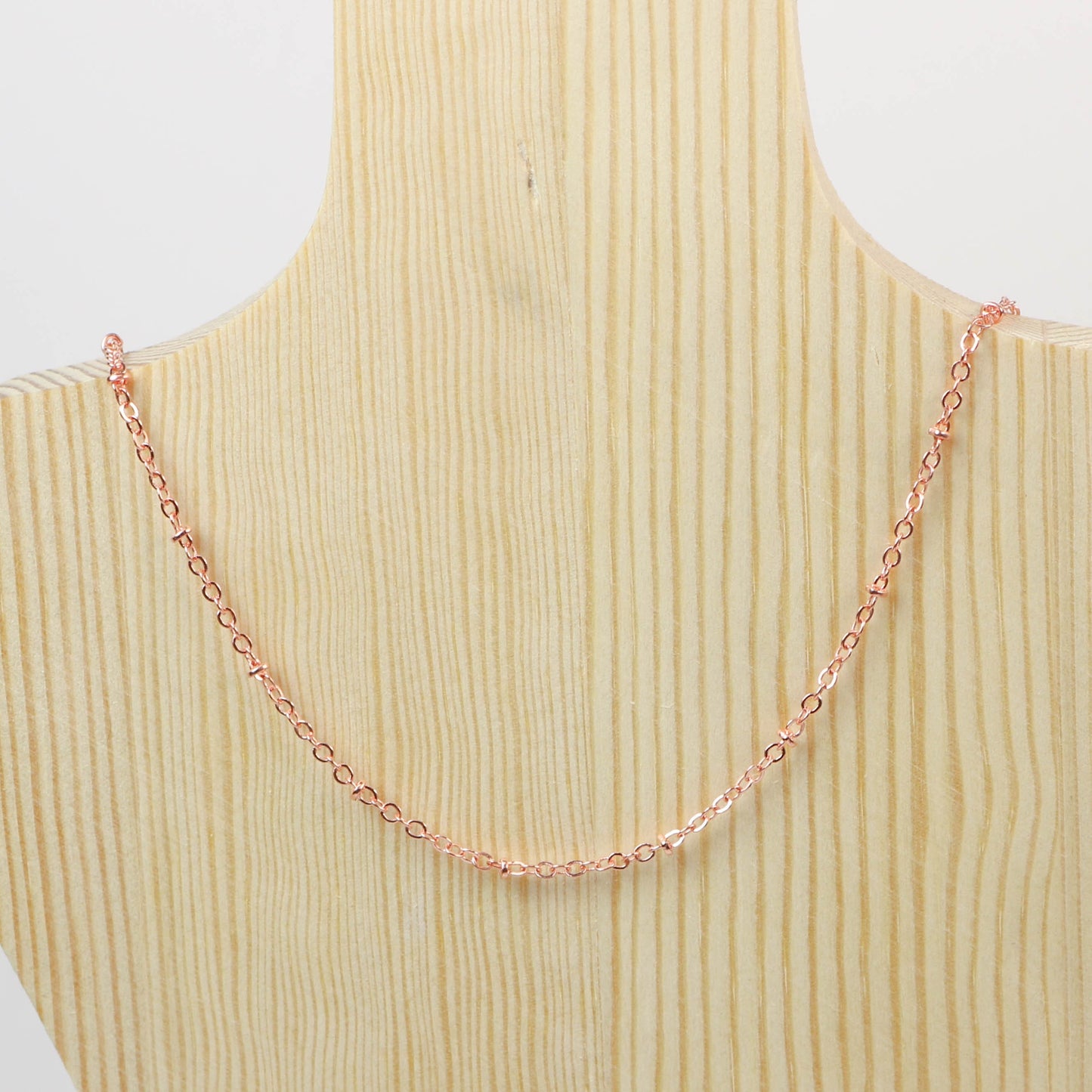 32 feet Bright Copper Plated Satellite Chain Flat BALL Chain - 3x1.7mm SOLDERED link - Tiny Small Ball Flat Cable Chain - - 317SAT