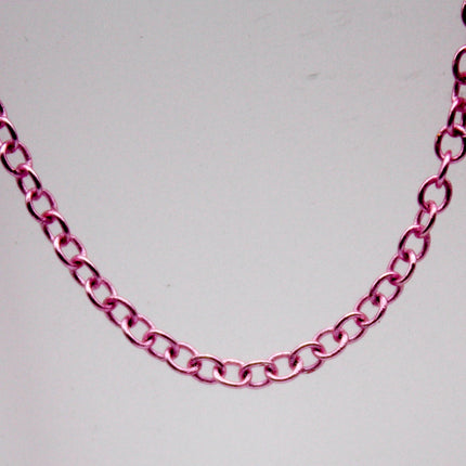 3 feet TARNISH Resistant Tarnish FREE Anti Tarnished - Bright Copper Plated Cable Chain - 2x2.5mm SOLDER - Small Soldered AT225