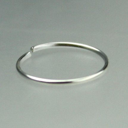 100 pcs of Silver Plated Round Jumpring 10mm 21ga 21 gauge - open jump ring 7x10mm
