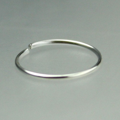 100 pcs of Silver Plated Round Jumpring 10mm 21ga 21 gauge - open jump ring 7x10mm