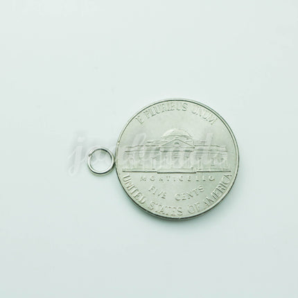 500 Pcs Rhodium Plated Jump Rings Jumprings - 5mm 21 Gauge 21G (0.7mm) - Bulk Jump Rings Wholesale Jump Rings