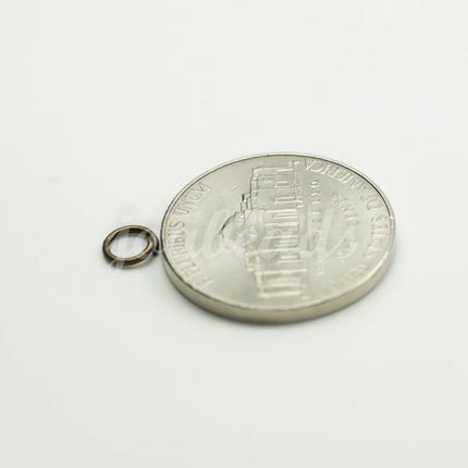 500 Pcs Antique Brass Jump Rings Jumprings - 5mm 21 Gauge 21G (0.7mm) - Bulk Jump Rings Wholesale Jump Rings