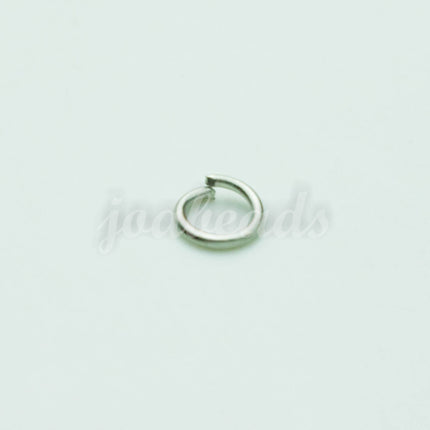 500 Pcs Rhodium Plated Jump Rings Jumprings - 5mm 21 Gauge 21G (0.7mm) - Bulk Jump Rings Wholesale Jump Rings