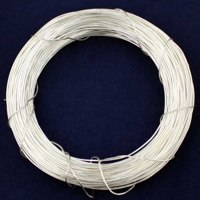 3ft of 21G Sterling Silver round wire Half-Hard