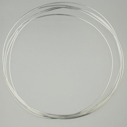3ft of 21G Sterling Silver round wire Half-Hard