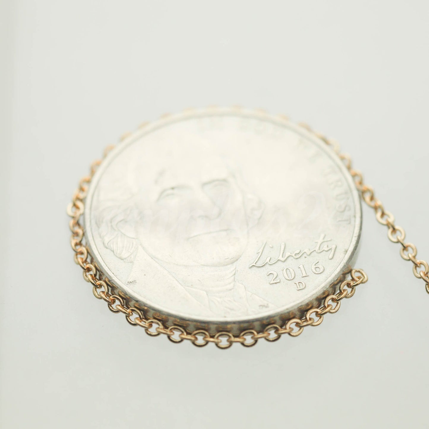300 ft of Champagne Gold (Pinky Gold) Tiny Dainty Delicate Flat Soldered Necklace Chain - 2mm 2x1.4mm - Free Adequate Jumpring 50pcs - C214F