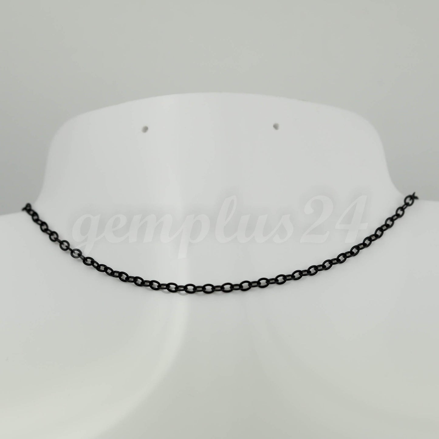 32 feet of Black Finished Flat Cable Chain 3x3mm Solder Black Cable Chain -  - 33F
