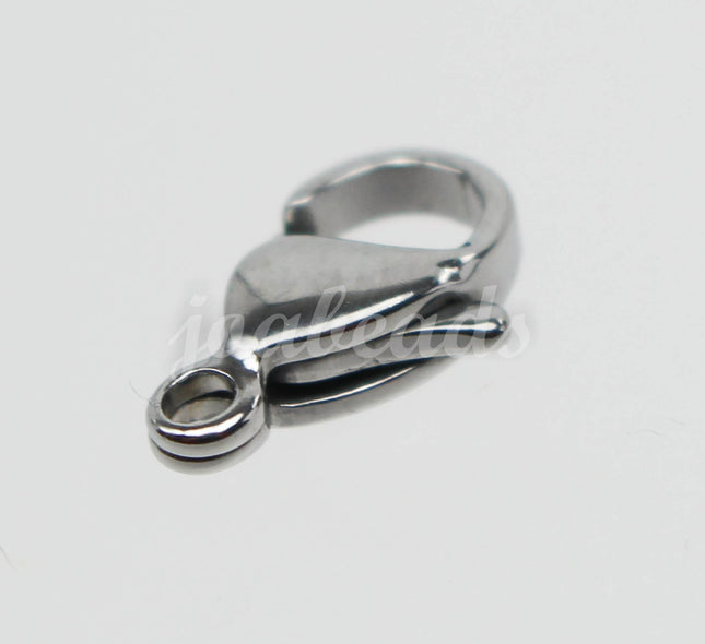 Stainless Steel Lobster Clasp - 12mm 12x7mm - Solid Stainless Steel - Jewelry Class Quality - ALL Hand Polished High Qualtity Lobster STLOB