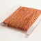 a close-up view of a piece of copper wire or chain with a textured, metallic appearance.