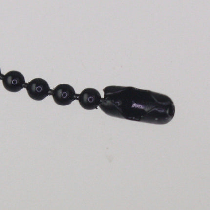 Black facet BALL Chain - 10ft. spool of Bulk Ball chain Necklace Bracelet Wholesale - 1.5mm