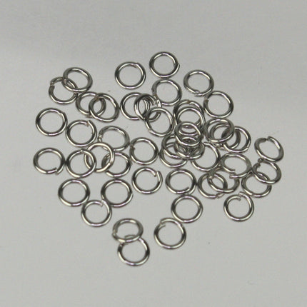 300 Ft. Rhodium Plated Chain bulk Chain, Antiqued Silver Round Soldered Chain Cable Chain - 2x2.5mm SOLDERED link - Necklace - 225S