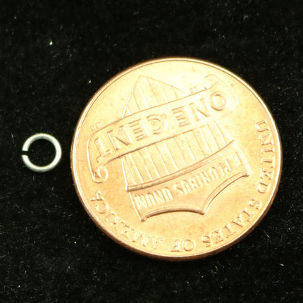 100 Silver Open Jump Rings - 3mm 24Gauge 24G 0.5mm - Sterling Silver Open Jumprings
