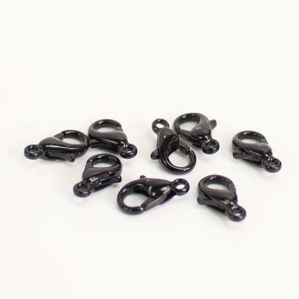 Lobster Clasps Alloy 10x5mm, Multiple Colors & Bulk Pack Options