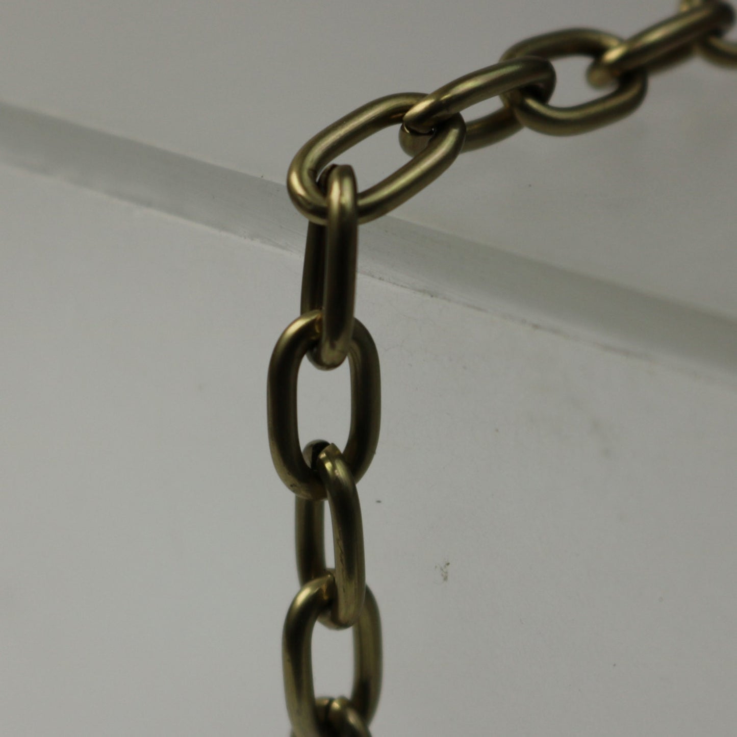 25 ft Aluminum Chain Fashion Cable Chain - Antique Brass Vintage Style  - 12x7mm 1.8mm thickness Chunky Unsoldered Link - A025