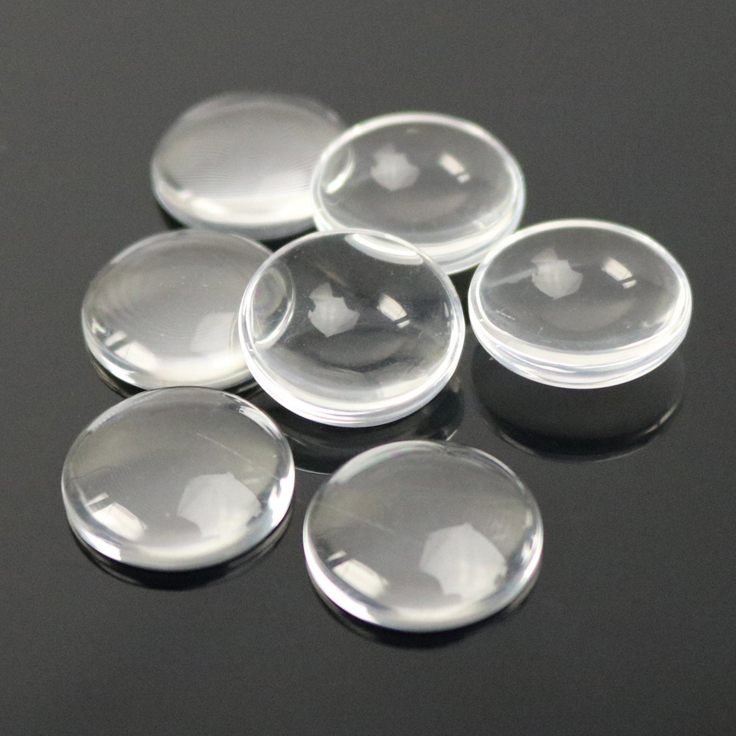 12 Zodiac Sign Pendant BEZELS with GLASS Magnifying Domes Cabochon - 5 sets 10 pcs  - 16mm 5/8 inch Antique Silver Bezel and Circle Domed