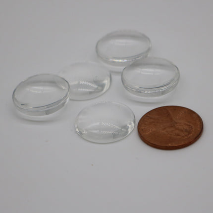 Bookmark with 18mm GLASS Magnifying Domes Cabochon - 5 sets 10 pcs  - 76mmx26mm Antique Brass - S050