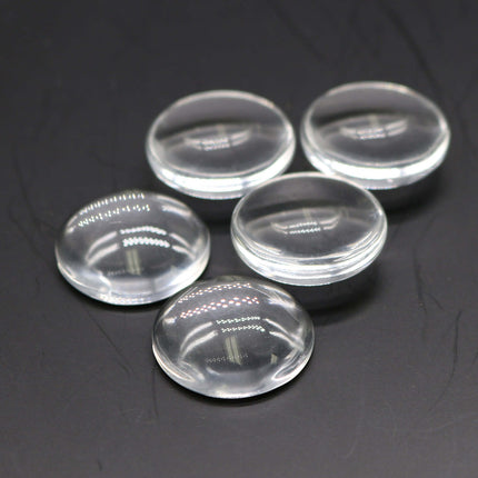KEY Bezel with 20mm GLASS Magnifying Domes Cabochon - 5 sets 10 pcs  - 71mmx27mm Antique Brass - KB02