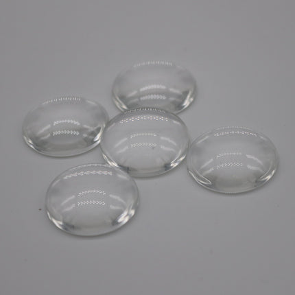 Bookmark with 20mm GLASS Magnifying Domes Cabochon - 5 sets 10 pcs  - 80mmx31mm Antique Brass - S007
