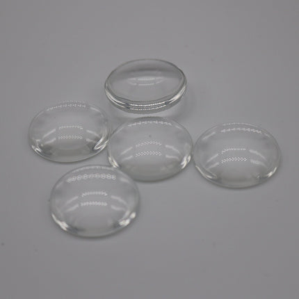 Bookmark with 20mm GLASS Magnifying Domes Cabochon - 5 sets 10 pcs  - 81mmx32mm Antique Brass - S040