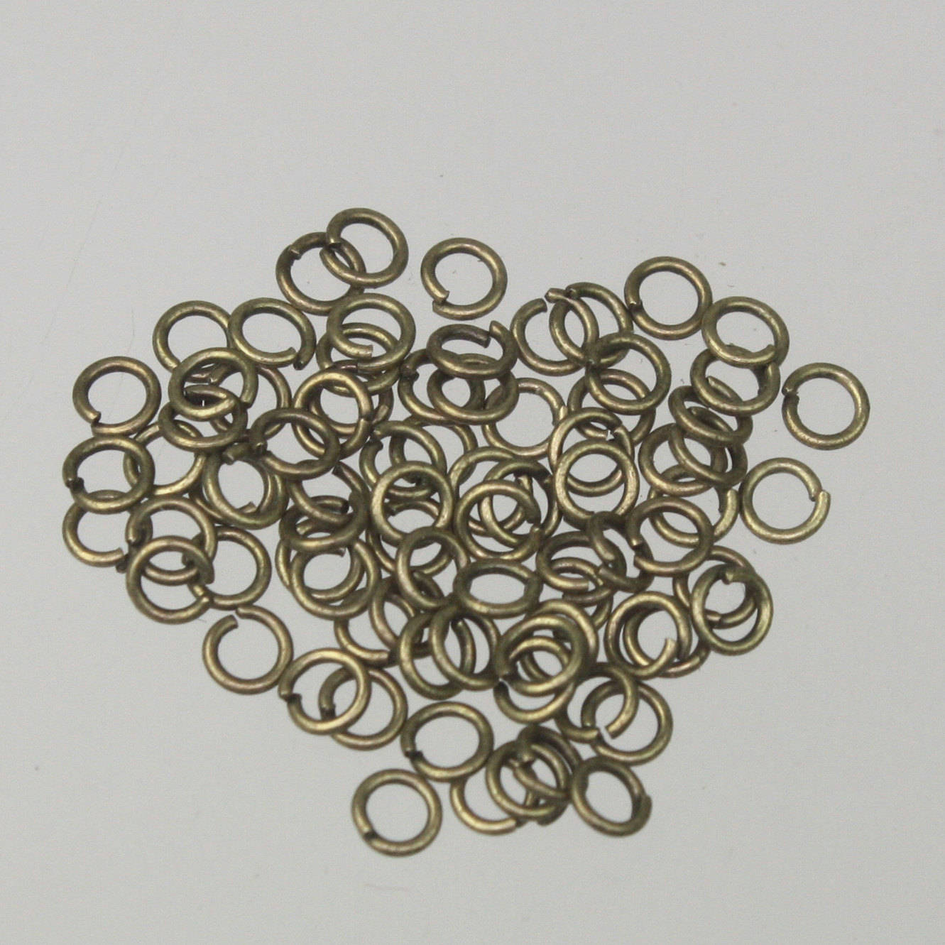 32 feet of Antique Brass Chain Bulk Tiny Round SOLDERED Cable Chain 1.6x1.4mm - Free Jump Rings 50pcs - 1614S