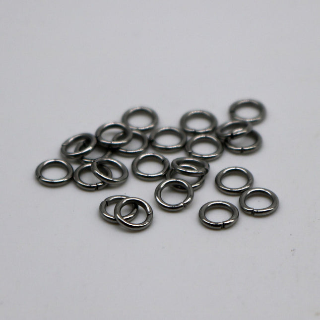 Jump RINGS 100 pcs of STAINLESS Steel Jump Rings Link Surgical Jumprings 4mm 20G 20 Gauge 0.8mm Bracelet Wholesale Jump Rings Bulk Jumprings