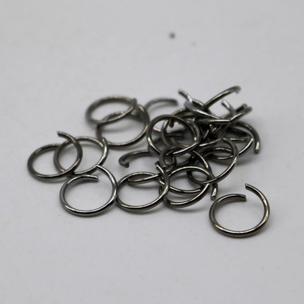 Jump RINGS 100 pcs of STAINLESS Steel Jump Rings Link Surgical Jumprings 10mm 18G 18 Gauge 1.0mm Bracelet Jump Rings Bulk Jumprings