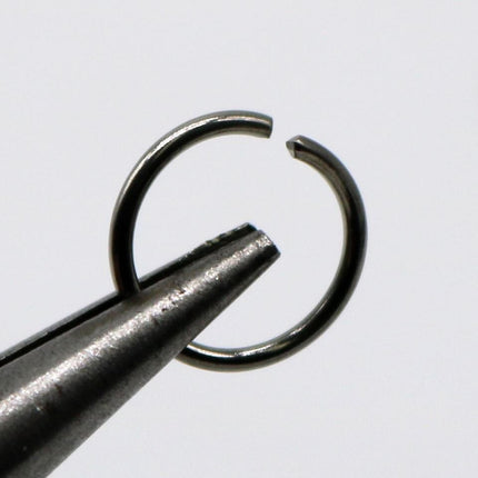 Jump RINGS 100 pcs of STAINLESS Steel Jump Rings Link Surgical Jumprings 10mm 18G 18 Gauge 1.0mm Bracelet Jump Rings Bulk Jumprings